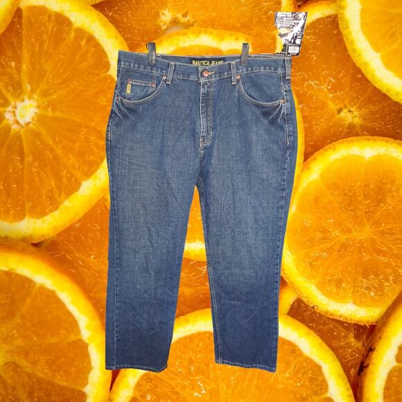 Nautica Straight Denim Jeans‎ Size 38 x32 - Picture 2 of 6